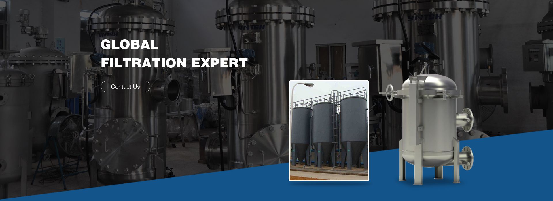 Filter Vessel&Housing for Industrial Filtration