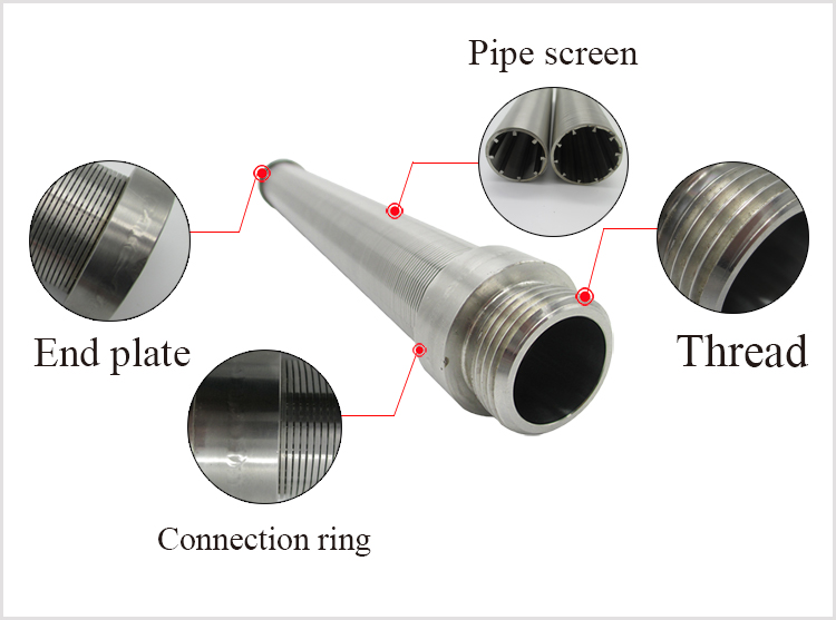Stainless Steel Wire-Wound Tube(Screen Tube)