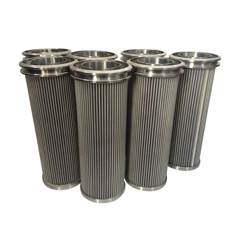 stainless steel pleated filter cartridge