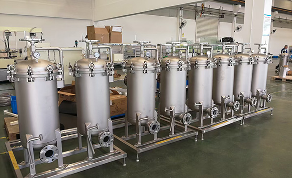 stainless steel filter housing