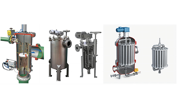 Automatic Backwash Filter System, stainless steel filter housing 