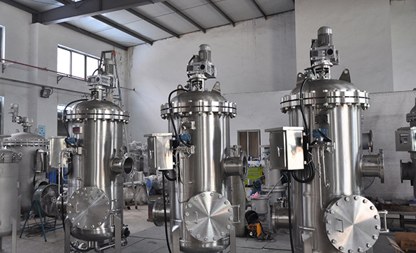Self-Cleaning Filter, Stainless Steel Filter Housing, Factory