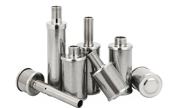 Wedge Wire Nozzle Filter for Water Treatment Plants, Resin Trap Nozzle for Ion Exchange Systems