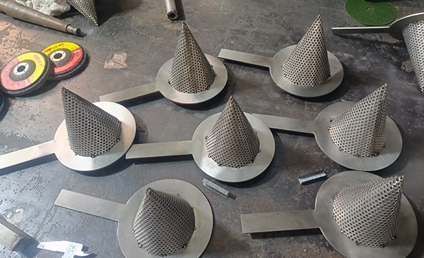 Witches Hat Oilfield Strainer, Startup Strainer, Temporary Cone Strainer, Manufacturer