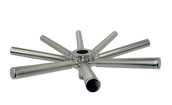 Reactor Internals Hub Lateral | YUBO Wedge Wire Solutions