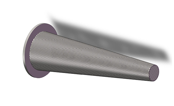 stainless steel wire mesh cone strainer, temporary filter, witches hat strainer, startup strainer, manufacturer