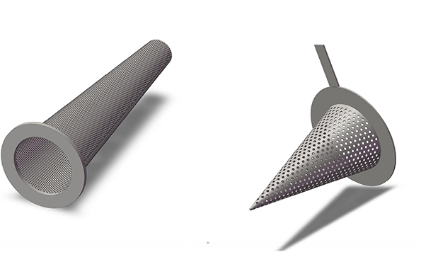 Temporary Cone Strainer, witches hat strainer, temporary filter, startup strainer for pipeline filtration