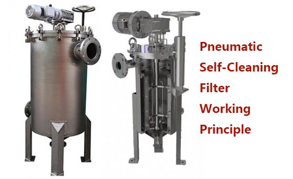 Pneumatic Self-Cleaning Filter Working Principle