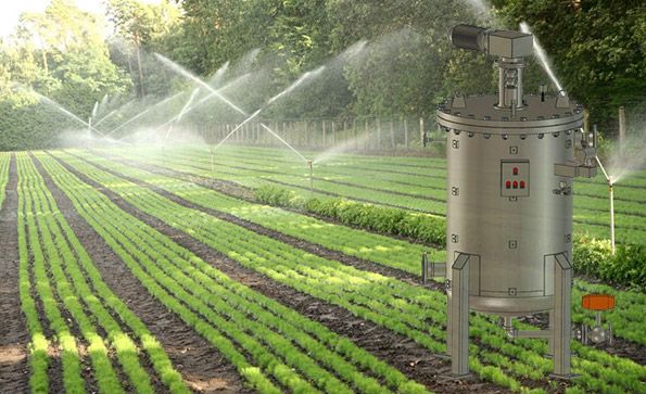 Self-Cleaning Filter for Irrigation System
