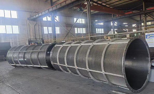 Wedge Wire Trommel Screen Strainer for Wastewater Treatment